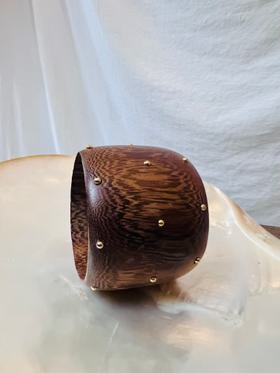 Thick Wooden Bangle