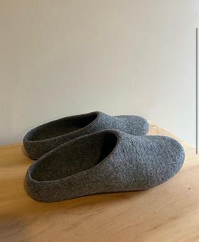Wool slippers