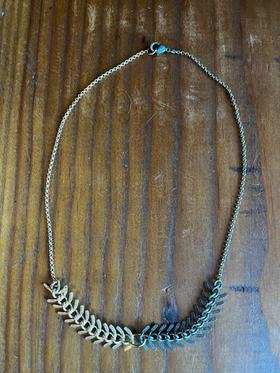 Handmade Brass & Silver Necklace