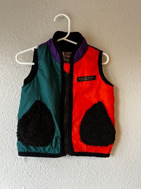 Color block toddler vest