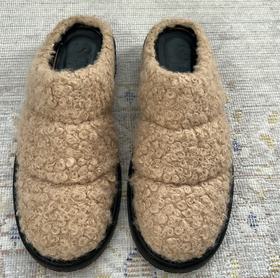 Astro Faux Shearling Mules