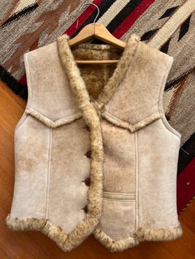 Sheepskin vest