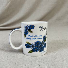 Vintage Alaska State Flower Mug