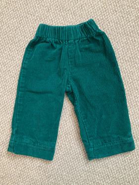 Dark green corduroy pants