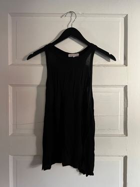 Long Tank with Ribbed detail
