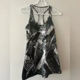Black and White Patterned Tank