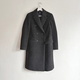 boxy wool coat