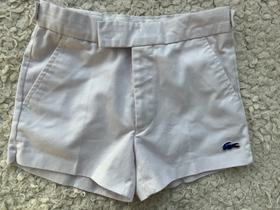 Vintage tennis whites chino shorts