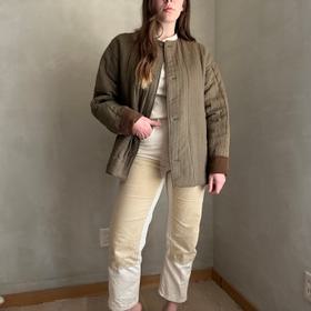 1960s Czech Army Quilted Liner Jacket