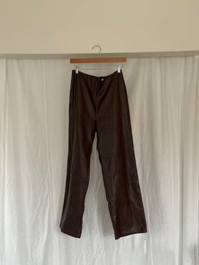 Luisa faux leather pants NWT