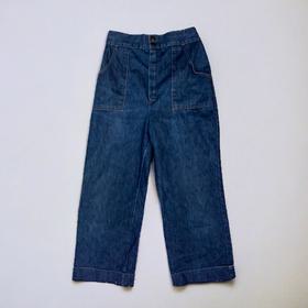 70s patch pocket jeans