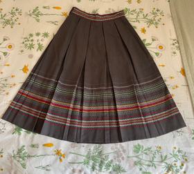 Bavarian Embroidered Skirt