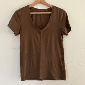 Fitted V Neck Tee