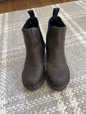 Cadence Leather Heeled Boot
