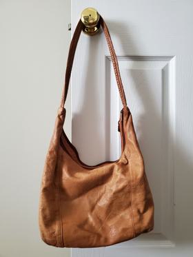 Slouchy Leather Hobo Bag