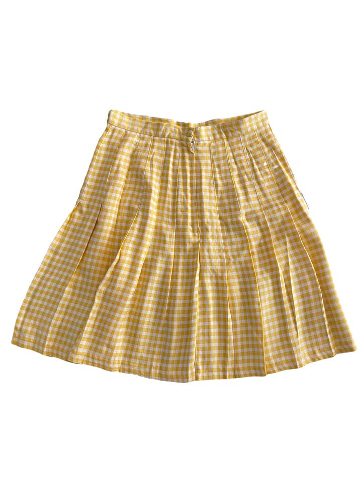 Tracy Figg Gingham Pleated Skirt (12) | Used,… | Noihsaf Bazaar