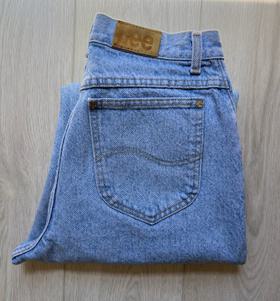 90s Light Wash High Waist Jeans