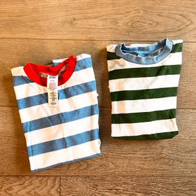 Lot of 2 Striped Tees