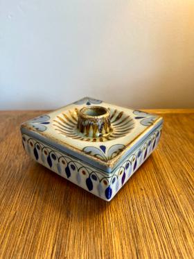 Mexican Pottery Candleholder